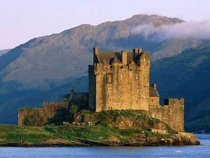 Escocia. Castillo de Urquhart, Lago Ness