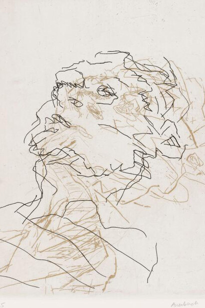 Lucian Freud and Frank Auerbach. Courtesy of Museum Städel