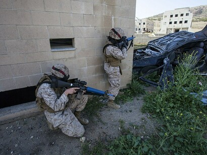 Marines and Sailors of Headquarters and Headquarters Squadron, MCAS Yuma, Arizona, concluded their final training event at Range 131, Camp Pendleton—sharpening combat readiness for modern warfare