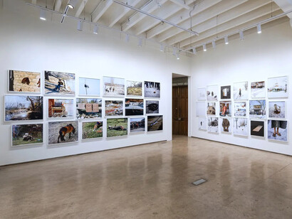 Sohrab Hura, A winter summer, exhibition view. Courtesy of Experimenter