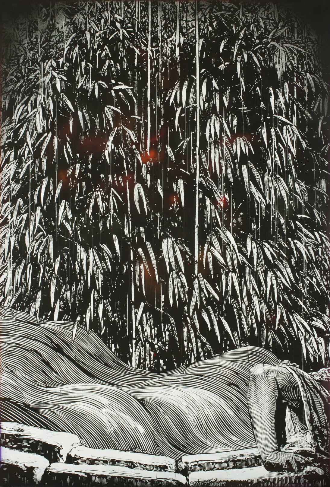 Stranded, 2014
Acrylique sur panneau de bois
175 x 122 cm