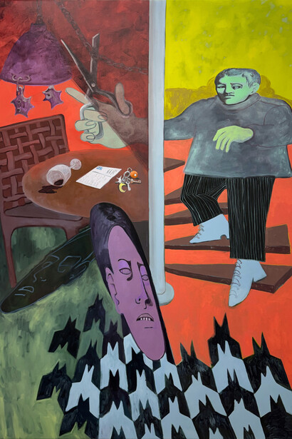 Katja Farin, Spiraling out, 2025. Courtesy of Gaa Gallery