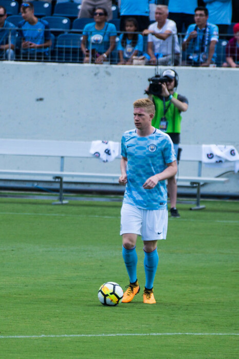 Kevin De Bruyne is a Belgian midfielder for Serie A club Napoli and captain of the national team, widely regarded as one of the most complete players of his era