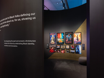 The darkness between the stars, exhibition view. Courtesy of ACMI