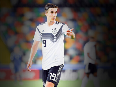 Young German football player: Florian Neuhaus