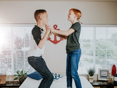 Los niños que no asumen riesgo alguno- enferman cinco veces más de depresión que los que se mantienen activos