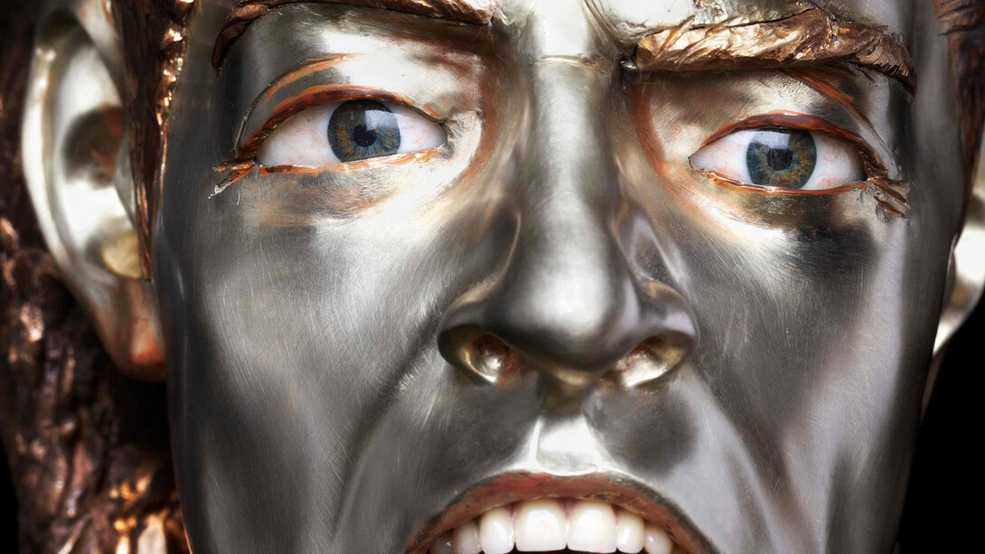 Giuliano Vangi, Two Thousand Eleven, 2013, bronze, 218 x 200