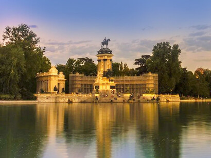 Parque El Retiro, Madrid, España