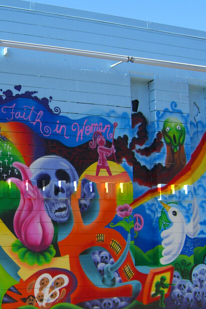 Murale di Lady Pink