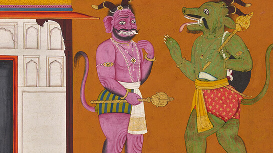 Monstres, diables et démons. Courtesy of Museum Rietberg