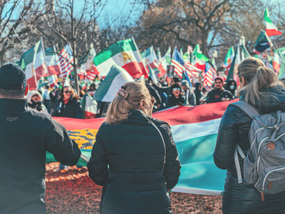 Marcha en contra de la guerra en Irán, Washington, Estados Unidos, 11 de enero de 2026. Fotografía: Ted Eytan