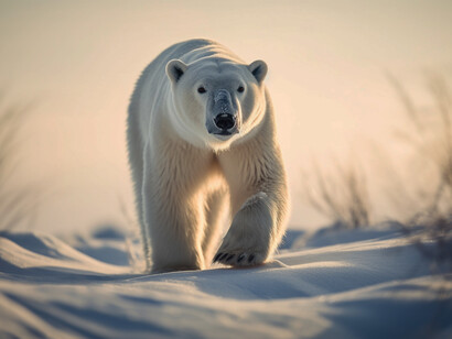 Polar bears are a symbol of the consequences of climate change