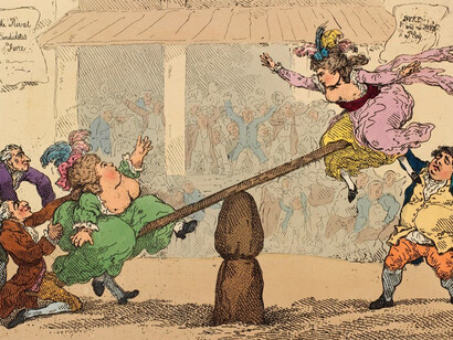 Thomas Rowlandson, The Poll, 12 April 1784, Royal Collection Trust/© Her Majesty Queen Elizabeth II 2014