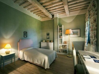 Agreeable room of a Tuscan villa