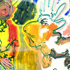 Andrei Acris, Fresh young paintings for sale. Courtesy of SLAG&RX