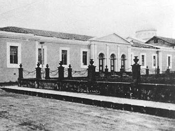 Casa de Enseñanza de Santo Tomás, sobre la cual se fundó la Universidad de Santo Tomás en 1843