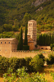 Scheggino. Abbazia di San Pietro in Valle