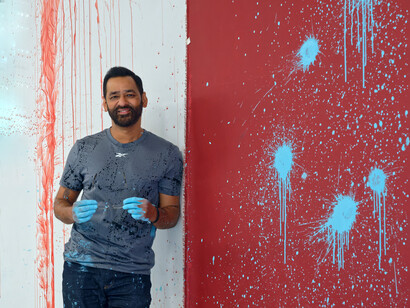 Imran Qureshi, uno degli artisti più affermati a livello mondiale