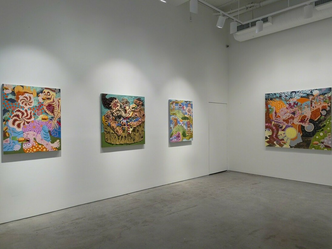 Gone Fishin', Exhibition view. Courtesy of Joshua Liner Gallery