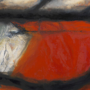 Hughie O’Donoghue, Winter Field Ploughed Earth, 2015