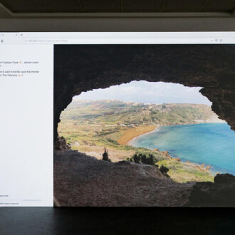 Stefan Karrer, oO., 2020, Ausstellungsansicht Kunsthaus Baselland 2020. Foto: Gina Folly