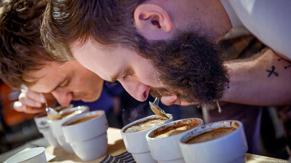 Degustazione di caffè a Taste 2017