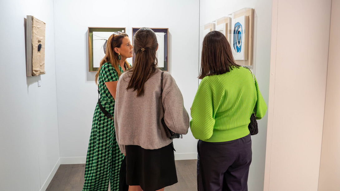 Knokke Art Fair, édition précédente, vue de l’exposition. Avec l’aimable autorisation de Knokke Art Fair