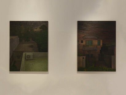 Various artists, Touch the sky, exhibition view. Courtesy of Galerie Mirchandani + Steinruecke