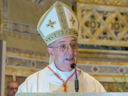 Il cardinale Angelo De Donatis in una foto di Luigi Bloise