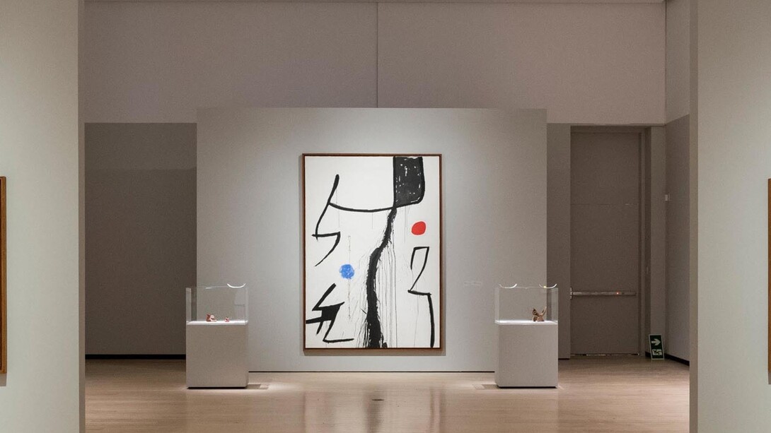 Miró á Majorque. Courtesy of Musée national des beaux-arts du Québec