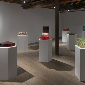 Jordan Eagles, Bases loaded, exhibition view. Courtesy of Pioneer Works