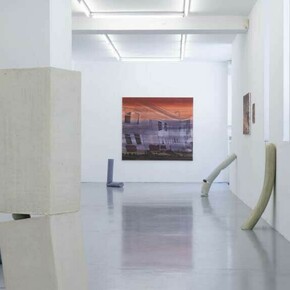 Chiara Bonato et Vanessa Fanuele, Terres nouvelles, vue d'exposition. Avec l'aimable autorisation de la Galerie Polaris