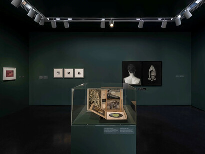Various artists, Descending the staircase, exhibition view. Courtesy of MCA Chicago 