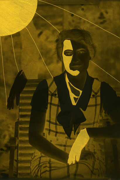 Surrender to the dreamers, painting in exhibition. Courtesy of Staatliche Museen