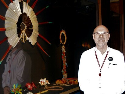 "Urubu Ka´apor" no Museu de Arte Sacra de São Paulo