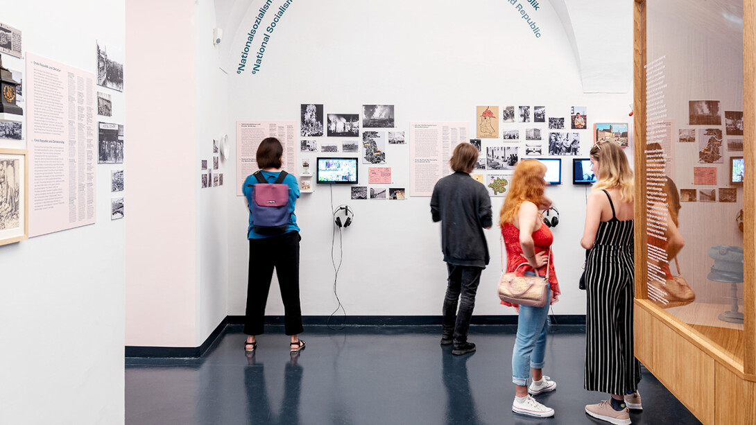 Linz in brief. A brief history of the city, exhibition view. Courtesy of Nordico City Museum