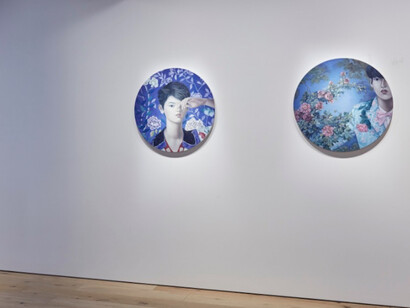 Jesse Mockrin, Exhibition view. Courtesy of Perrotin 