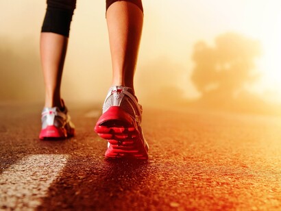 Un "runner" comienza su carrera