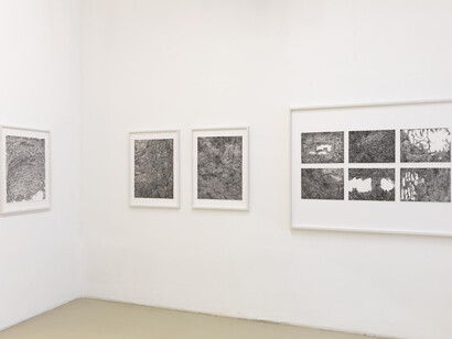 Various artists, Artists in residence 2024, exhibition view. Courtesy of Krinzinger Schottenfeld