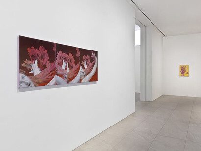 Vivian Greven, In bloom, exhibition view. Courtesy of Perrotin