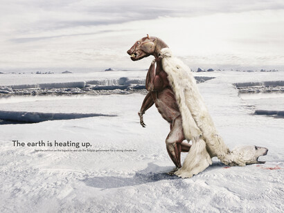 Ad for a European environmental campaign. Courtesy of  Marc Paeps/ TBWA Group