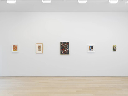 Various artists, Small is beautiful, exhibition view. Courtesy of Van Doren Waxter Gallery