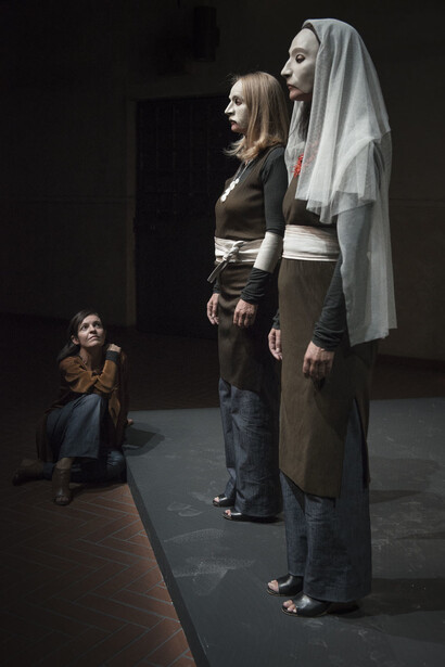 Alcesti, Daria Deflorian, Monica Piseddu e Monica Demuru, ph D. Burberi