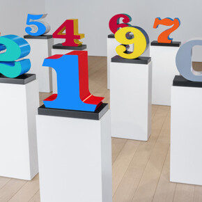 Robert Indiana. Courtesy of Paul Kasmin Gallery 