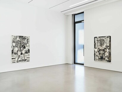 Hiroki Tsukuda, The days of humans, exhibition view. Courtesy of Petzel Gallery