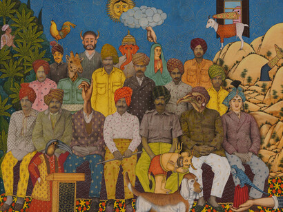 Tea party, Alexander Gorlizki, 2018