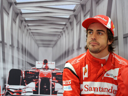 Fernando Alonso en su etapa con Ferrari