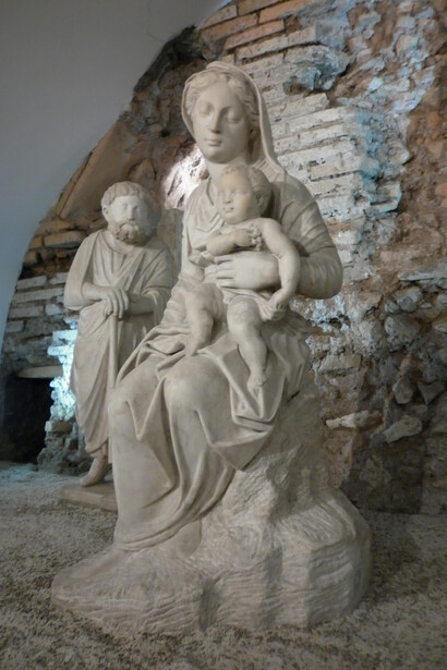 Basilica di Santa Maria Maggiore, Presepe di Arnolfo di Cambio, 1291. Foto di Roberto Luciani