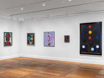 Francis Picabia, Eternal beginning, exhibition view. Courtesy of Hauser and Wirth