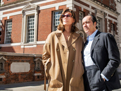Prosper and Martine Assouline portrait